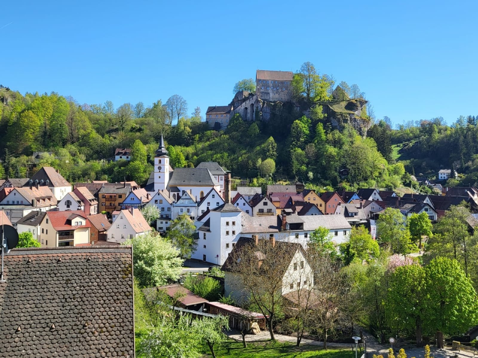 Pottenstein mit Burg